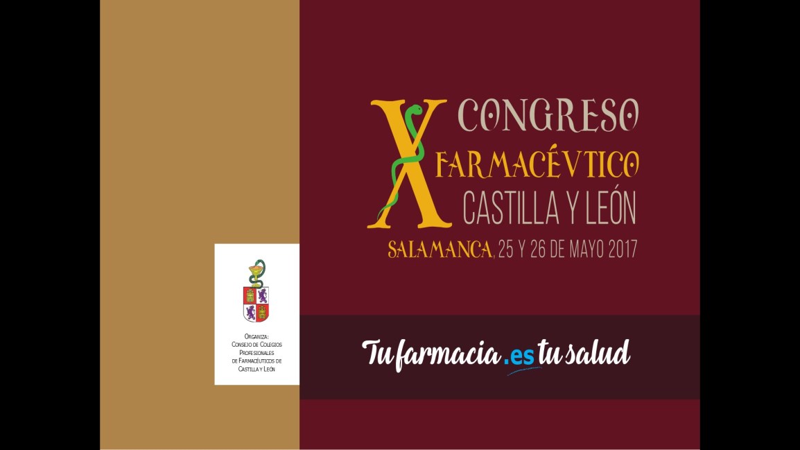 X Congreso FARMACÉUTICO DE CASTILLA Y&nbsp;LEÒN